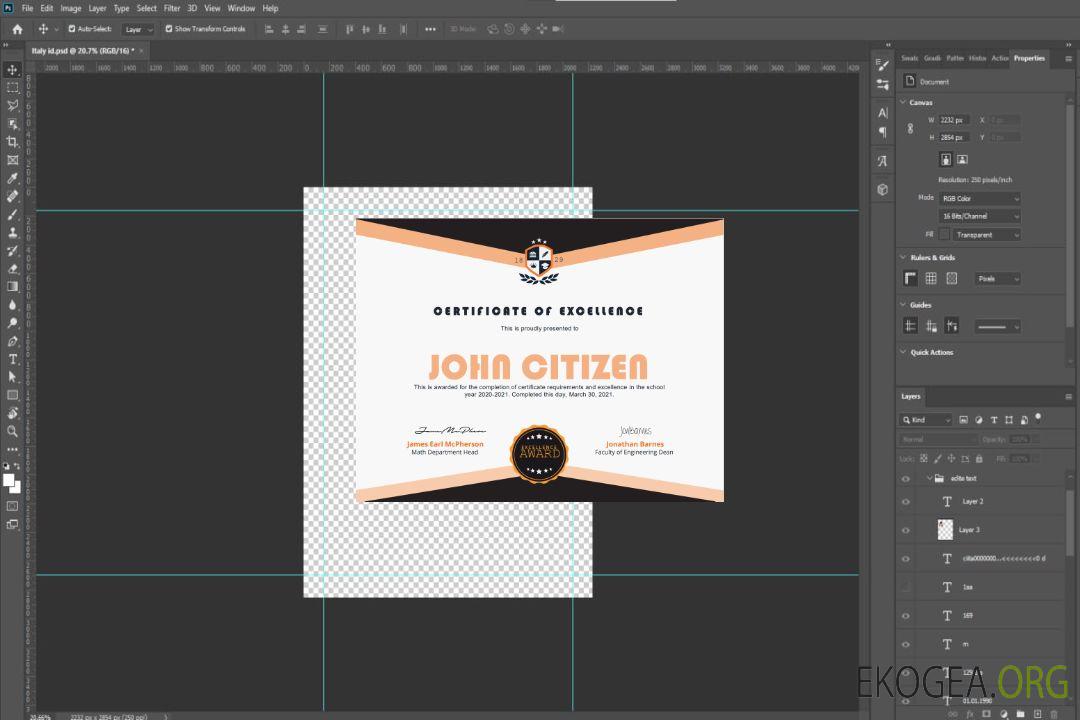 Certificat académique américain template Certificat académique américain template